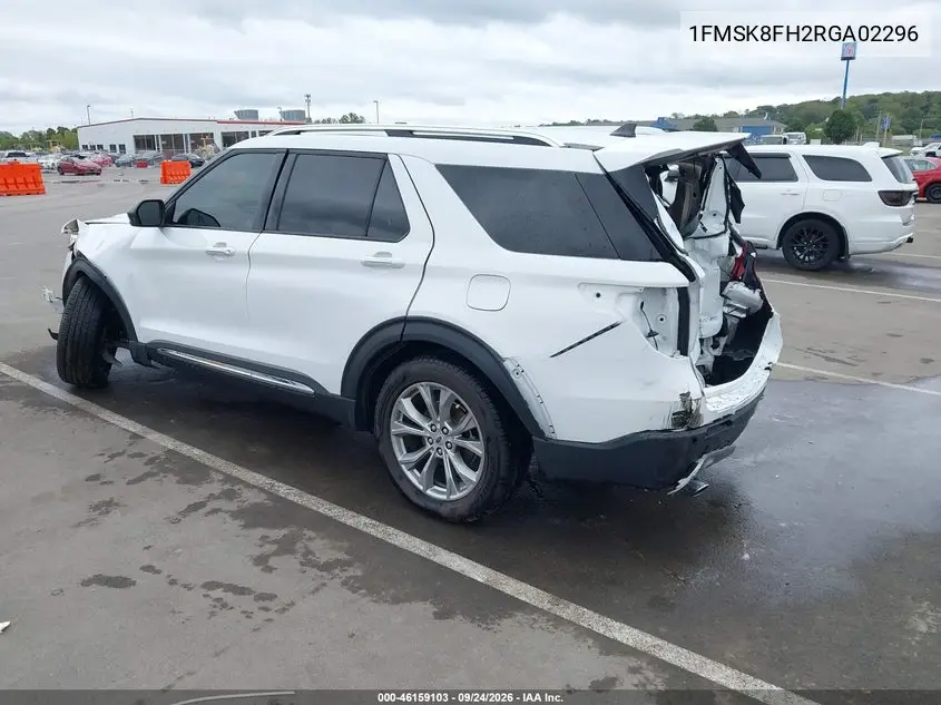 2024 FORD EXPLORER VIN 1FMSK8FH2RGA02296 — фото 3