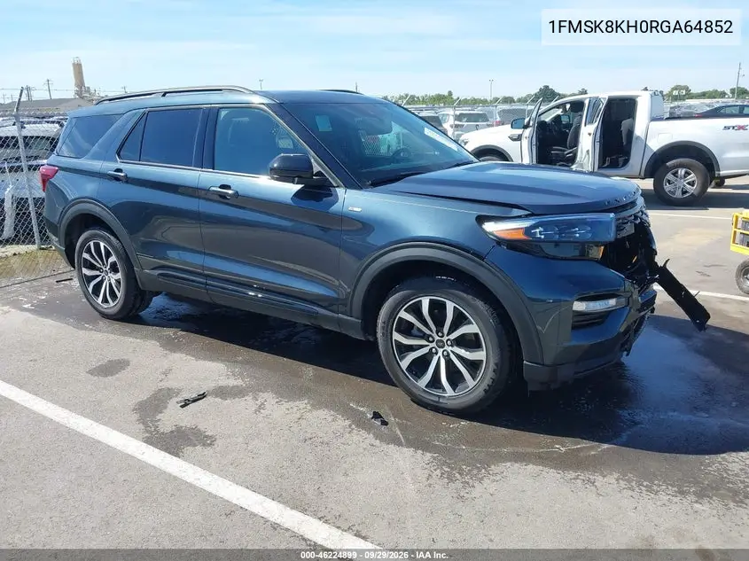 FORD EXPLORER 2024, VIN 1FMSK8KH0RGA64852