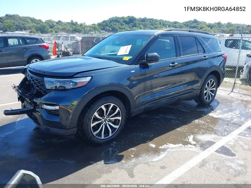 2024 FORD EXPLORER VIN 1FMSK8KH0RGA64852 — фото 2