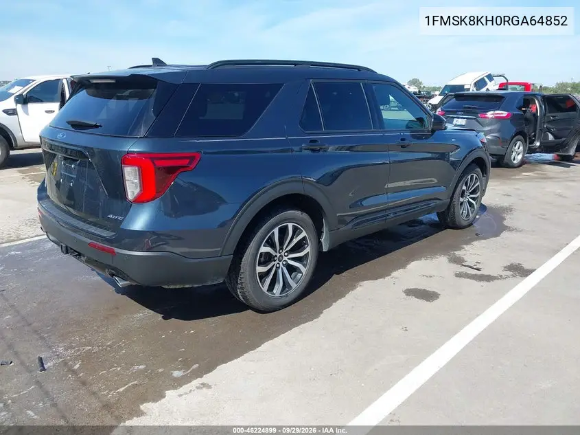 2024 FORD EXPLORER VIN 1FMSK8KH0RGA64852 — фото 4