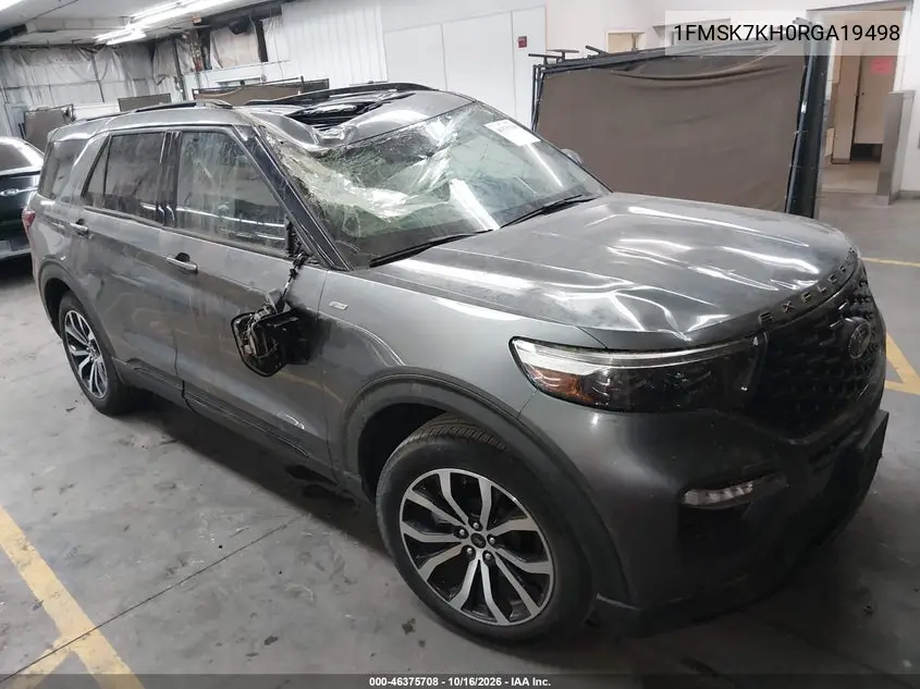 FORD EXPLORER 2024, VIN 1FMSK7KH0RGA19498