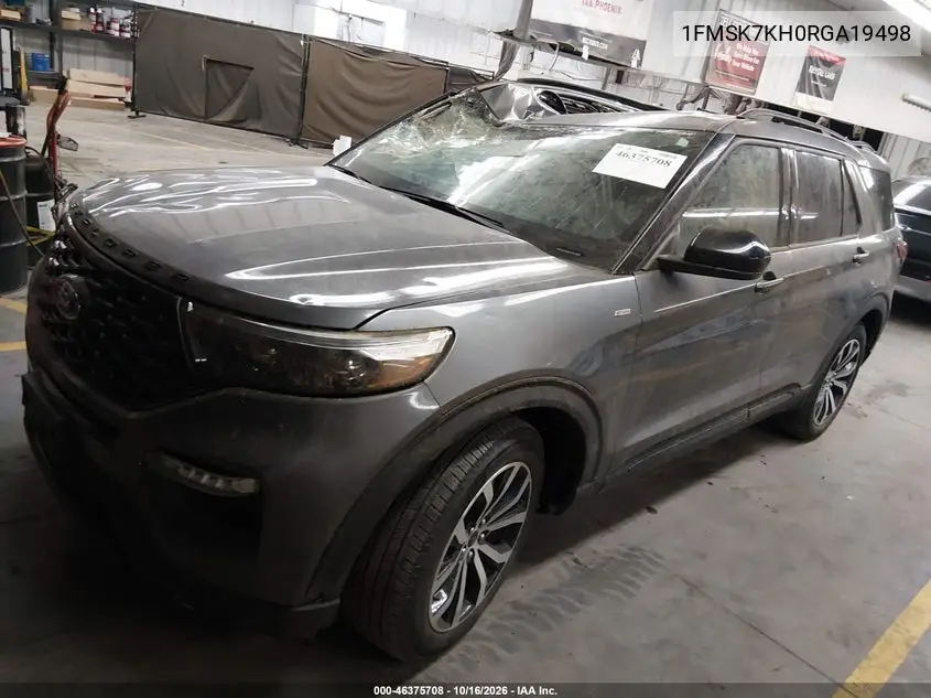 2024 FORD EXPLORER VIN 1FMSK7KH0RGA19498 — фото 2