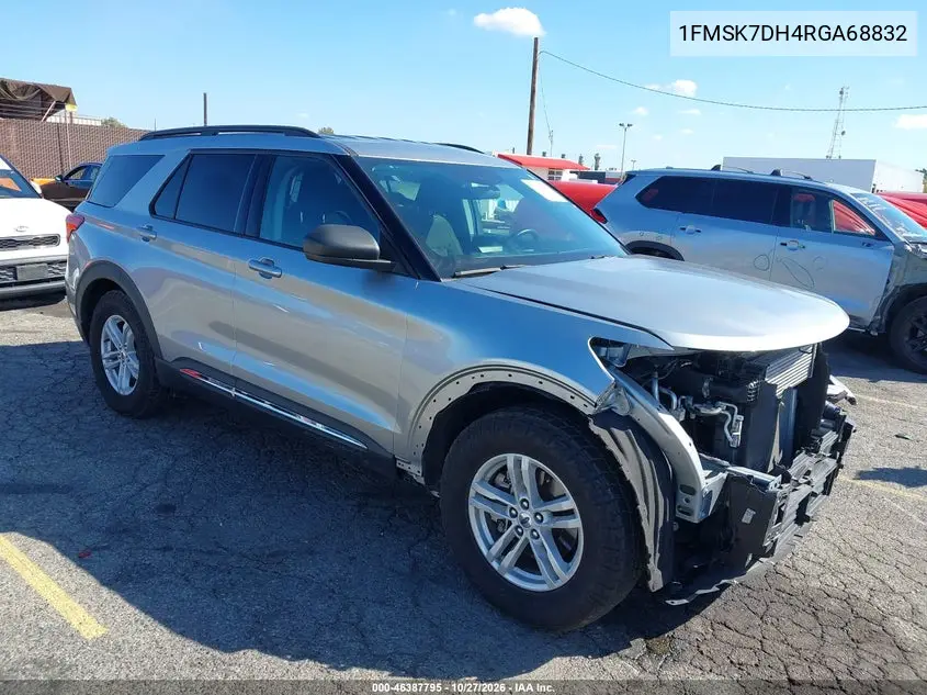 FORD EXPLORER 2024, VIN 1FMSK7DH4RGA68832