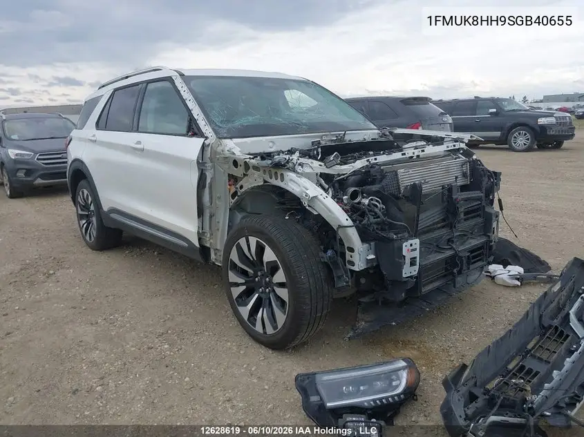 FORD EXPLORER 2025, VIN 1FMUK8HH9SGB40655