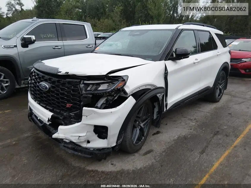 2025 FORD EXPLORER VIN 1FMWK8GC0SGA82062 — фото 2