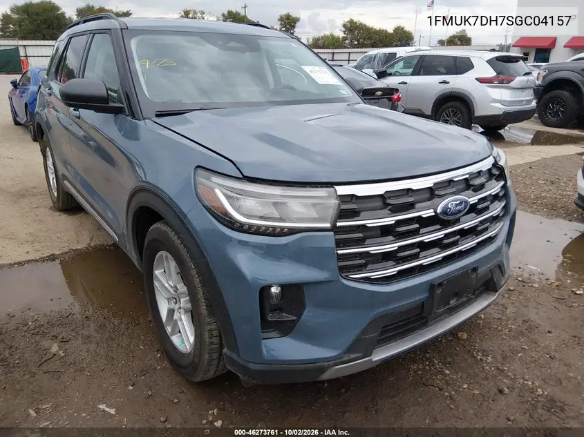 FORD EXPLORER 2025, VIN 1FMUK7DH7SGC04157