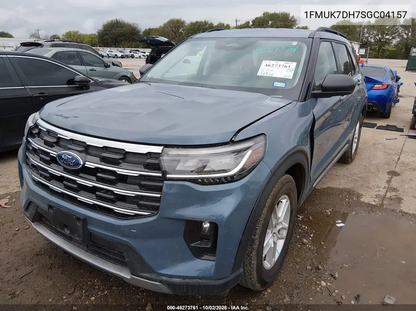 2025 FORD EXPLORER VIN 1FMUK7DH7SGC04157 — фото 2