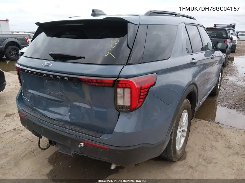 2025 FORD EXPLORER VIN 1FMUK7DH7SGC04157 — фото 4