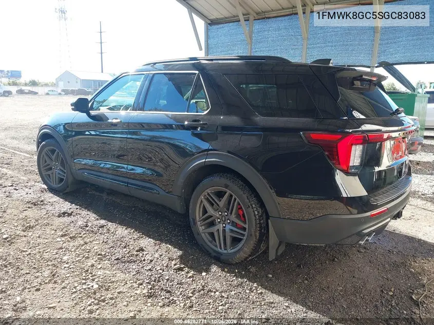 2025 FORD EXPLORER VIN 1FMWK8GC5SGC83083 — фото 3