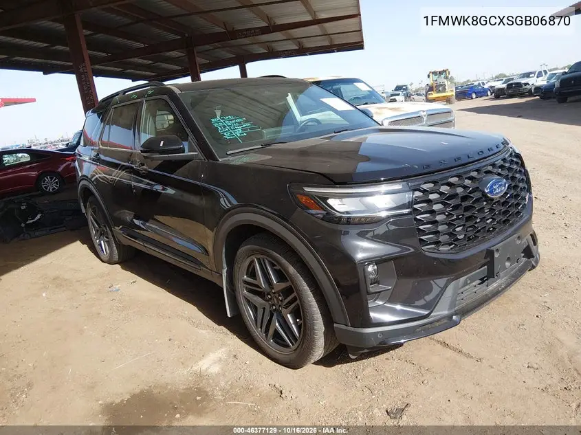 FORD EXPLORER 2025, VIN 1FMWK8GCXSGB06870