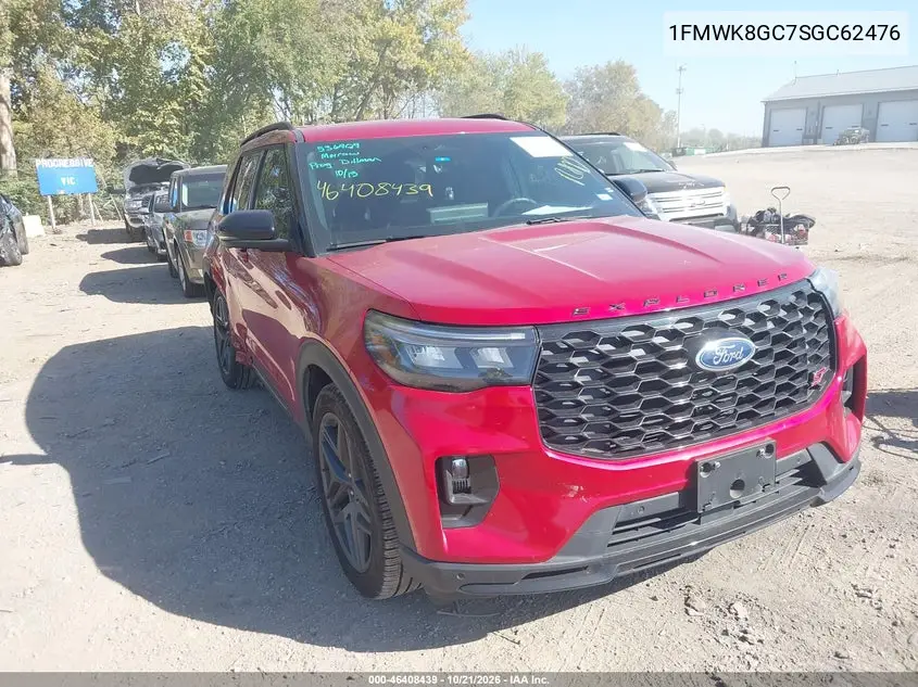 FORD EXPLORER 2025, VIN 1FMWK8GC7SGC62476