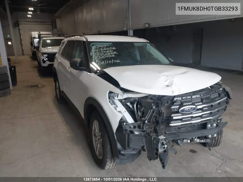 FORD EXPLORER 2026, VIN 1FMUK8DH0TGB33293