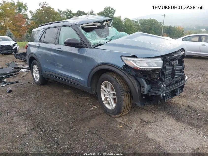 FORD EXPLORER 2026, VIN 1FMUK8DH0TGA38166