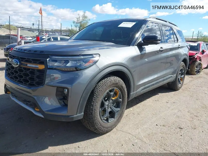 2026 FORD EXPLORER VIN 1FMWK8JC4TGA46594 — фото 2