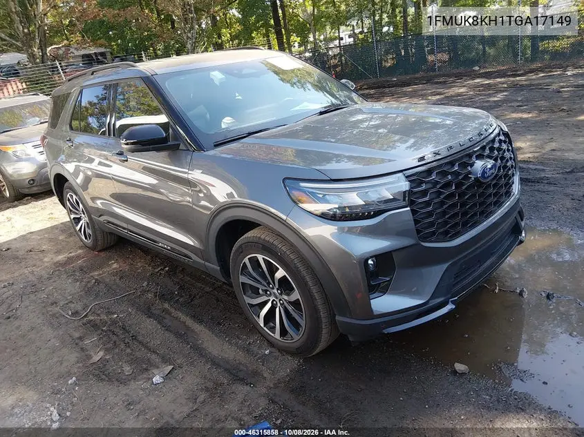 FORD EXPLORER 2026, VIN 1FMUK8KH1TGA17149
