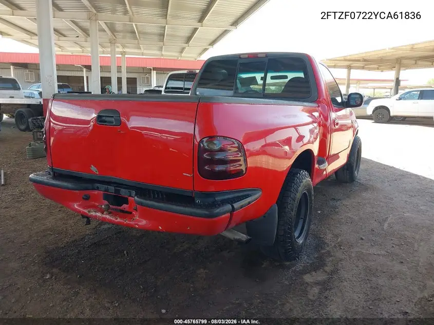 2000 FORD F-150 VIN 2FTZF0722YCA61836 — фото 4