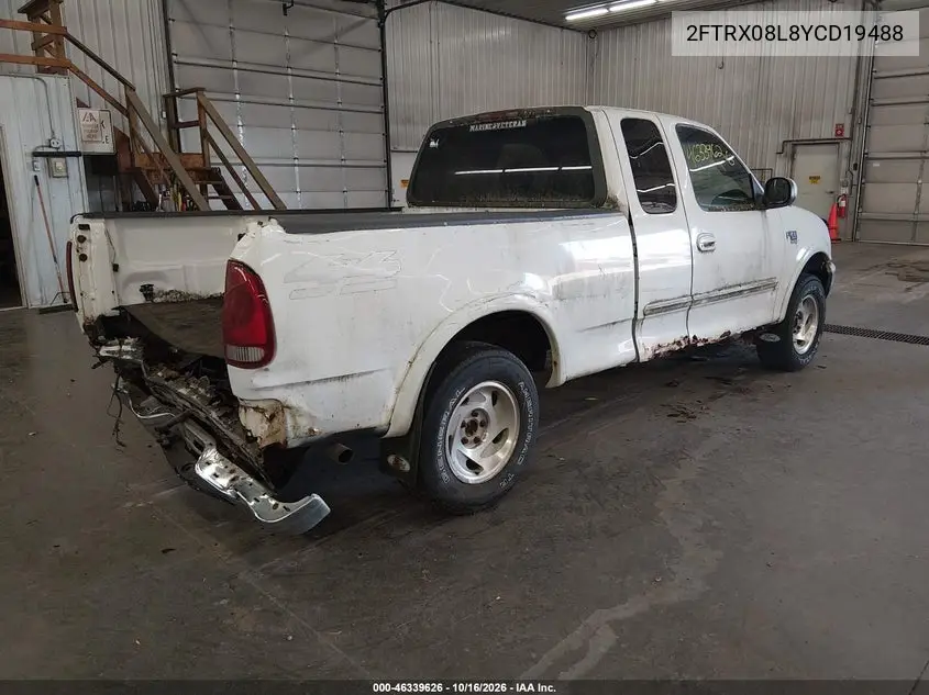 2000 FORD F-150 VIN 2FTRX08L8YCD19488 — фото 4