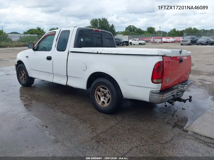 2001 FORD F-150 VIN 1FTZX17201NA46089 — фото 3