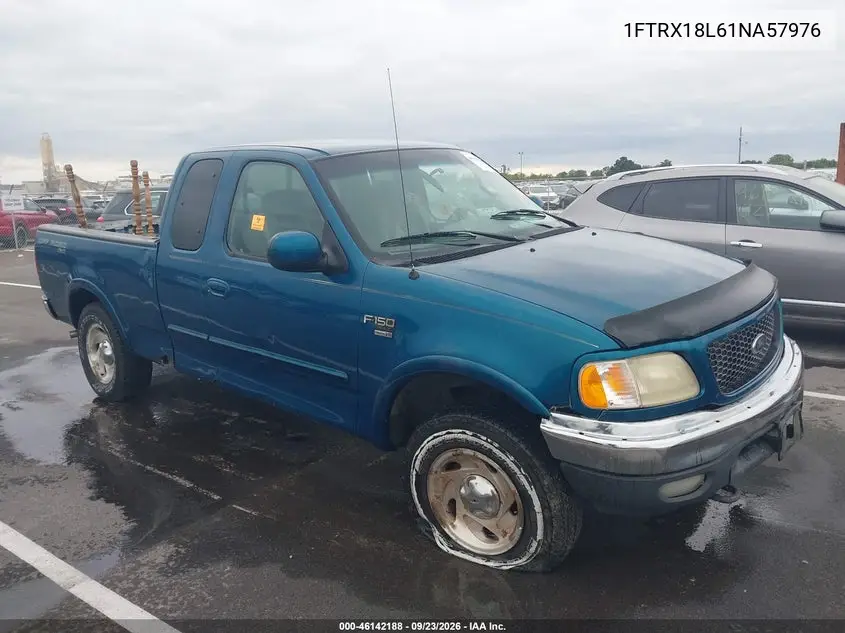 FORD F-150 2001, VIN 1FTRX18L61NA57976
