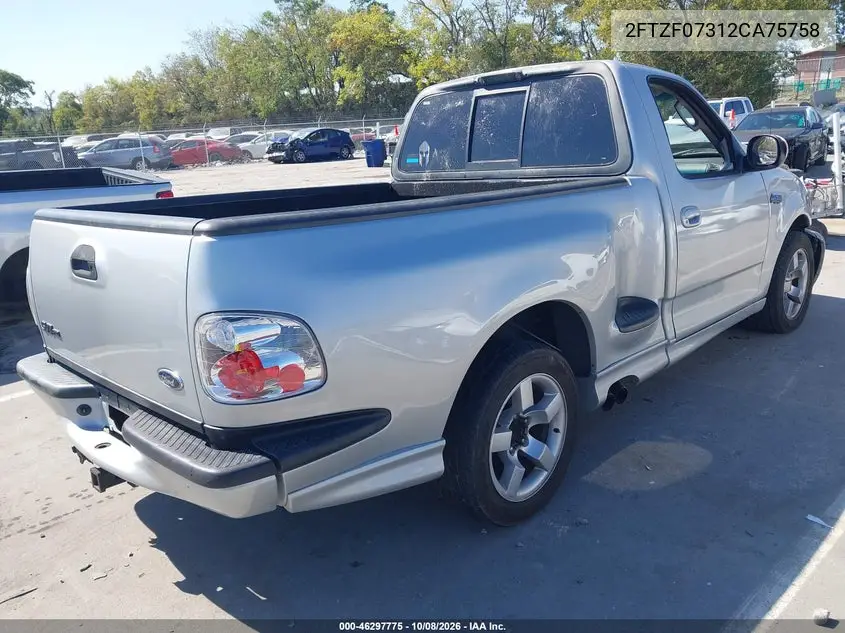 2002 FORD F-150 VIN 2FTZF07312CA75758 — фото 4