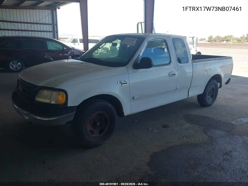 2003 FORD F-150 VIN 1FTRX17W73NB07461 — фото 2