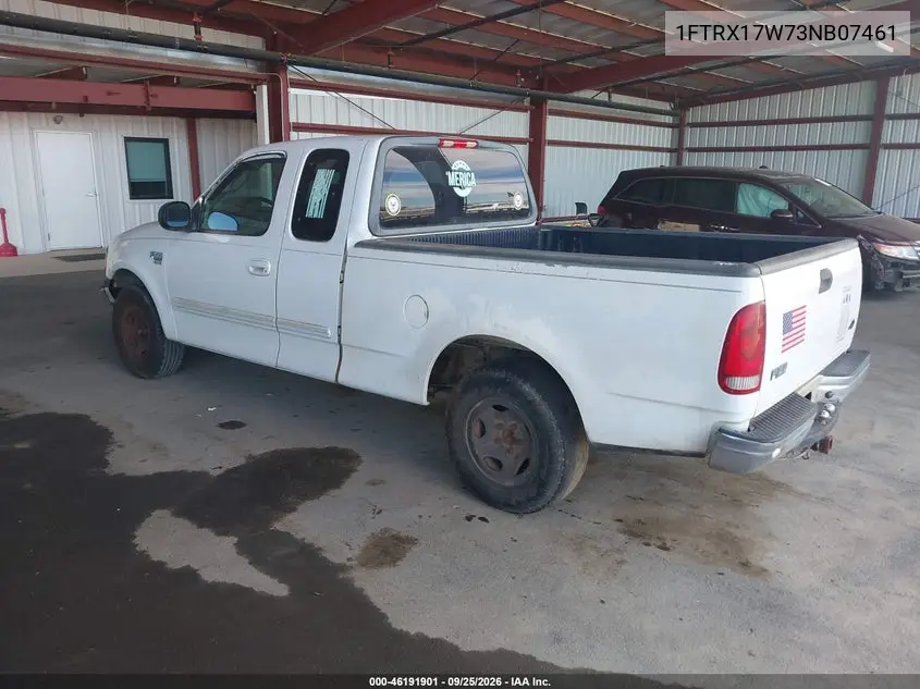 2003 FORD F-150 VIN 1FTRX17W73NB07461 — фото 3