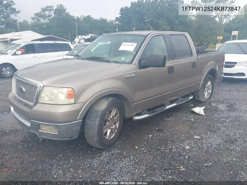 2004 FORD F-150 VIN 1FTPW12524KB73847 — фото 2