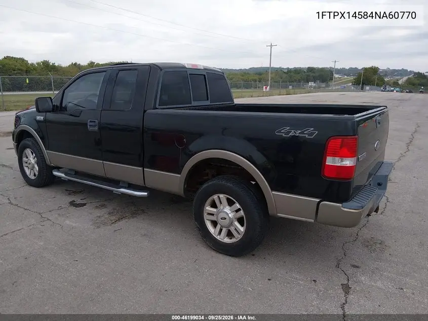 2004 FORD F-150 VIN 1FTPX14584NA60770 — фото 3