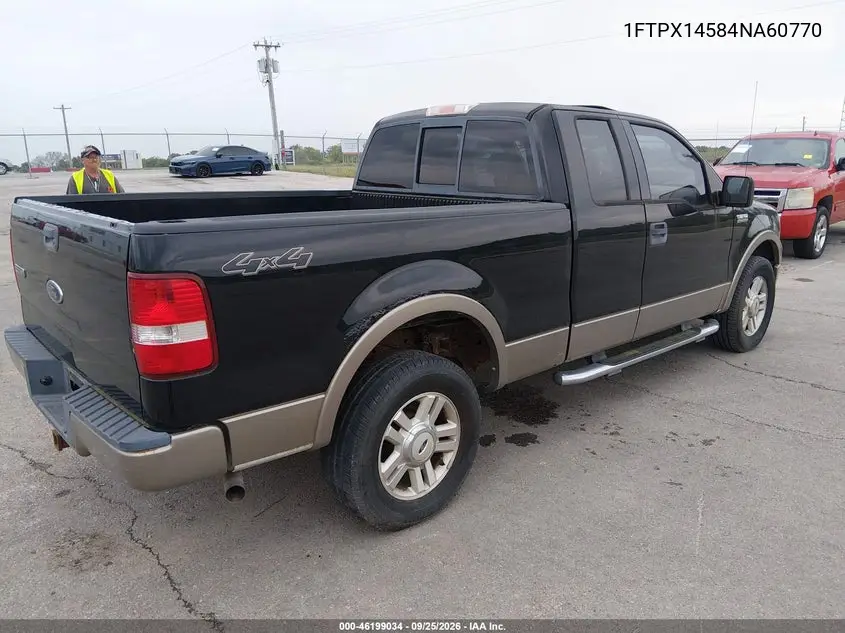 2004 FORD F-150 VIN 1FTPX14584NA60770 — фото 4