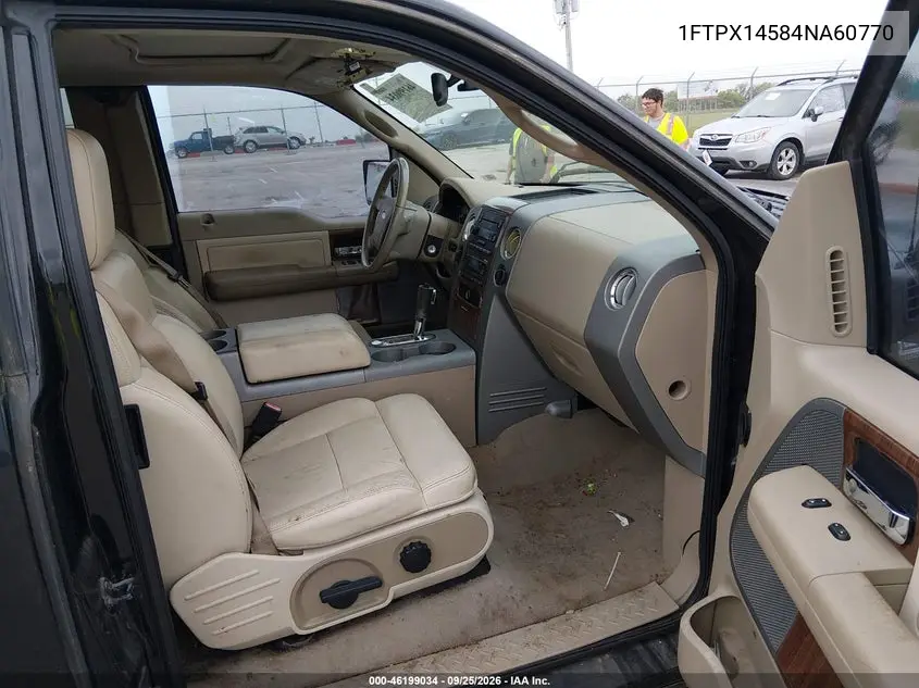 2004 FORD F-150 VIN 1FTPX14584NA60770 — фото 5