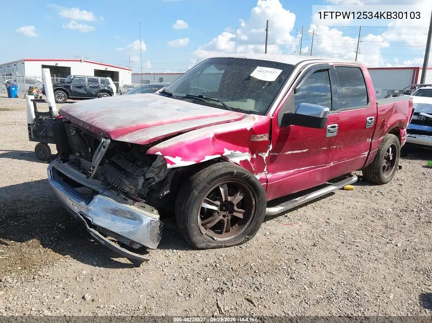 2004 FORD F-150 VIN 1FTPW12534KB30103 — фото 2