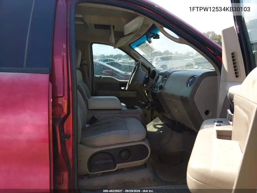 2004 FORD F-150 VIN 1FTPW12534KB30103 — фото 5