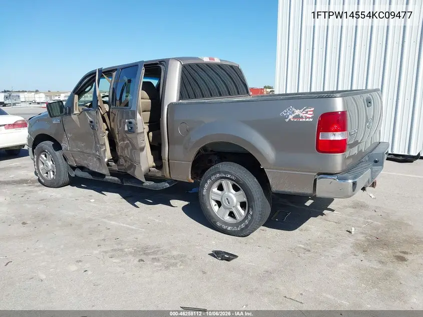 2004 FORD F-150 VIN 1FTPW14554KC09477 — фото 3