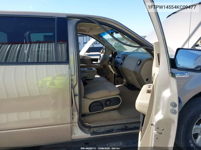 2004 FORD F-150 VIN 1FTPW14554KC09477 — фото 5