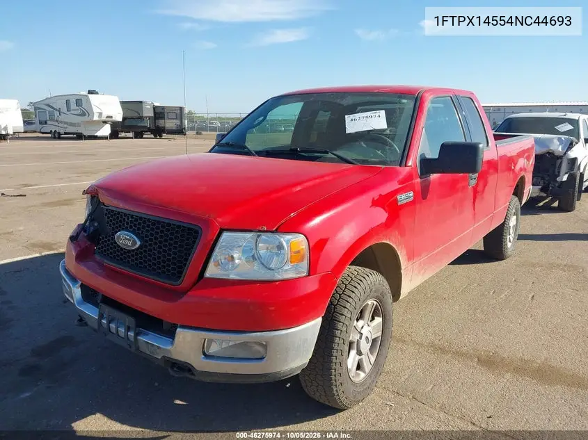2004 FORD F-150 VIN 1FTPX14554NC44693 — фото 2