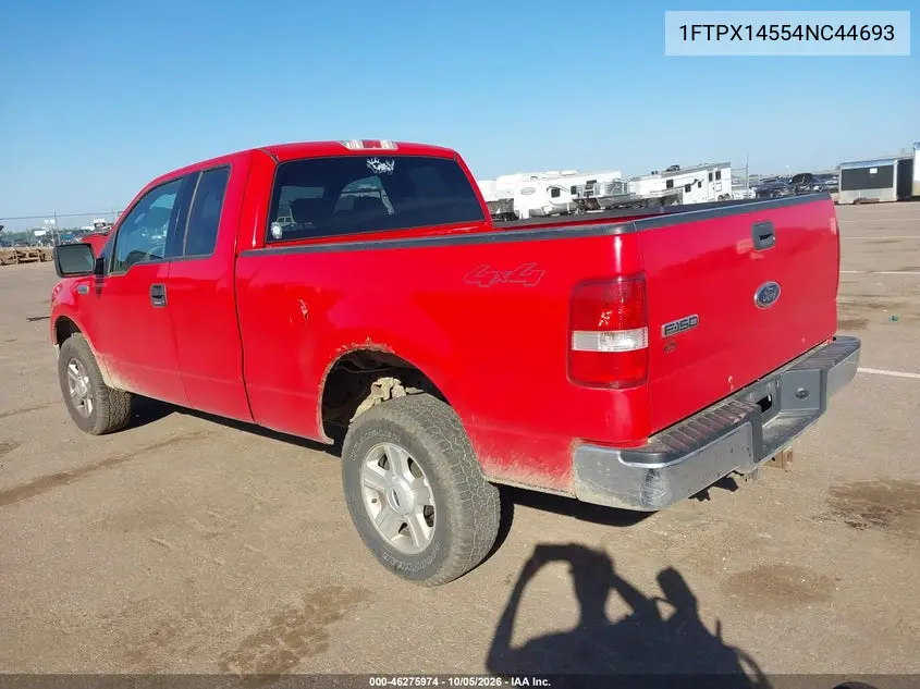 2004 FORD F-150 VIN 1FTPX14554NC44693 — фото 3