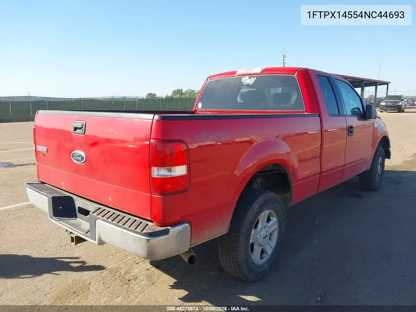 2004 FORD F-150 VIN 1FTPX14554NC44693 — фото 4