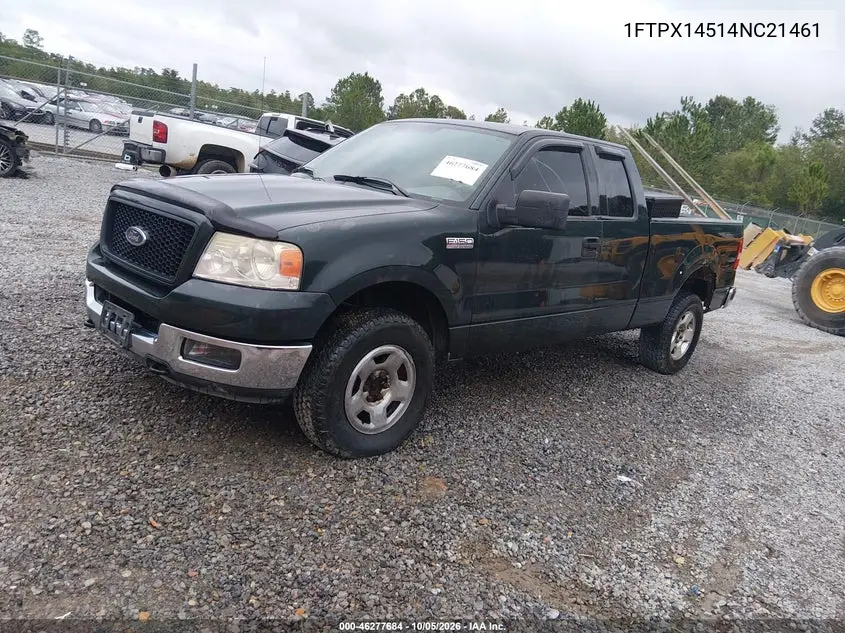2004 FORD F-150 VIN 1FTPX14514NC21461 — фото 2