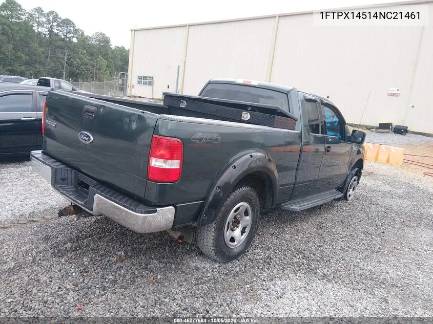 2004 FORD F-150 VIN 1FTPX14514NC21461 — фото 4
