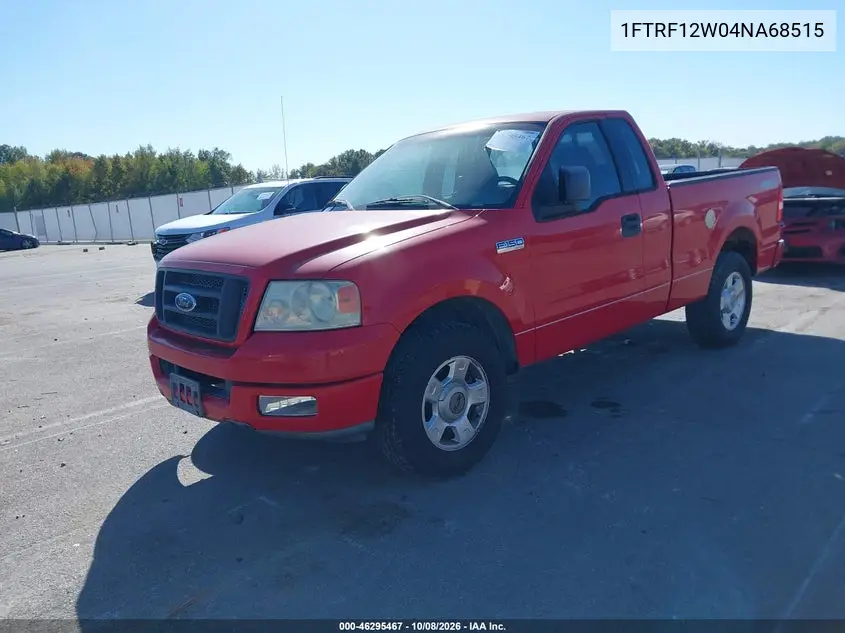 2004 FORD F-150 VIN 1FTRF12W04NA68515 — фото 2