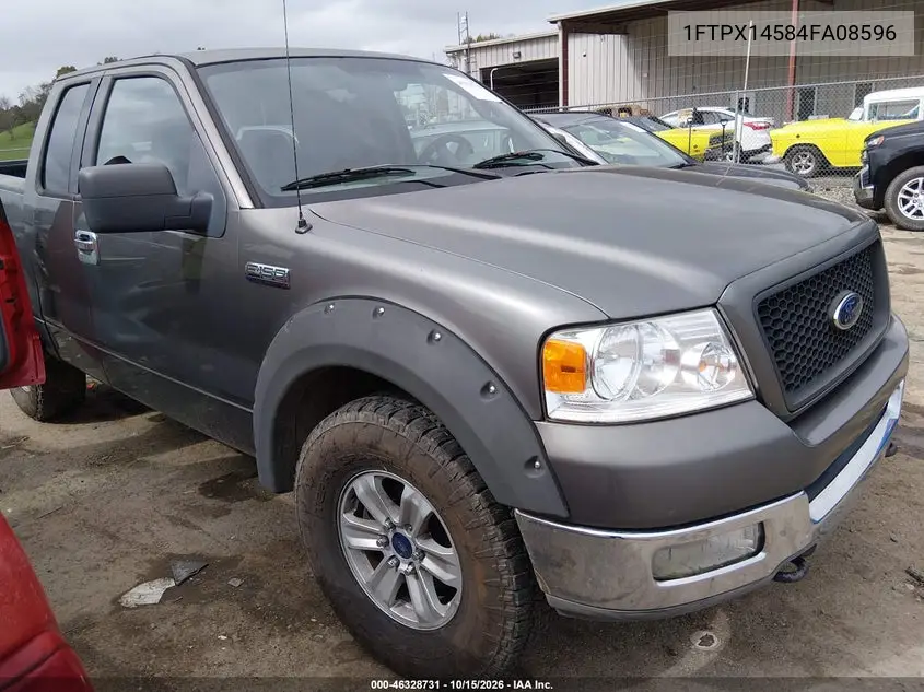 FORD F-150 2004, VIN 1FTPX14584FA08596
