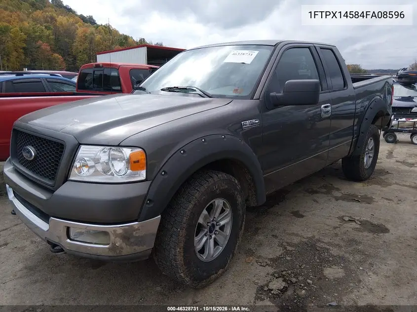 2004 FORD F-150 VIN 1FTPX14584FA08596 — фото 2