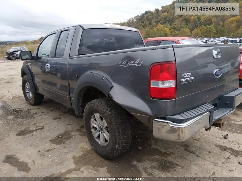 2004 FORD F-150 VIN 1FTPX14584FA08596 — фото 3