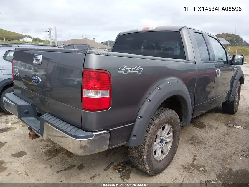2004 FORD F-150 VIN 1FTPX14584FA08596 — фото 4