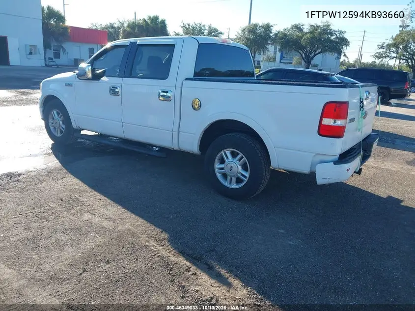 2004 FORD F-150 VIN 1FTPW12594KB93660 — фото 3