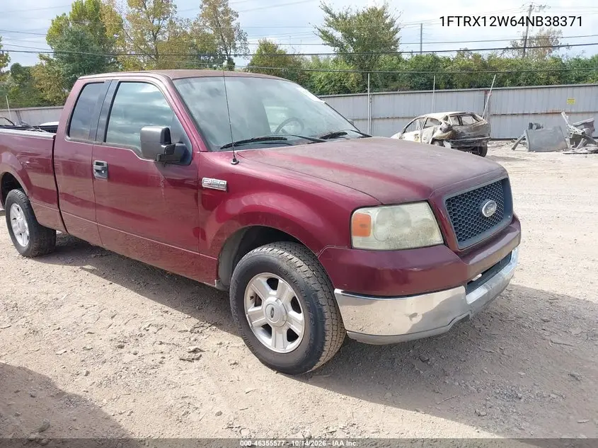 FORD F-150 2004, VIN 1FTRX12W64NB38371