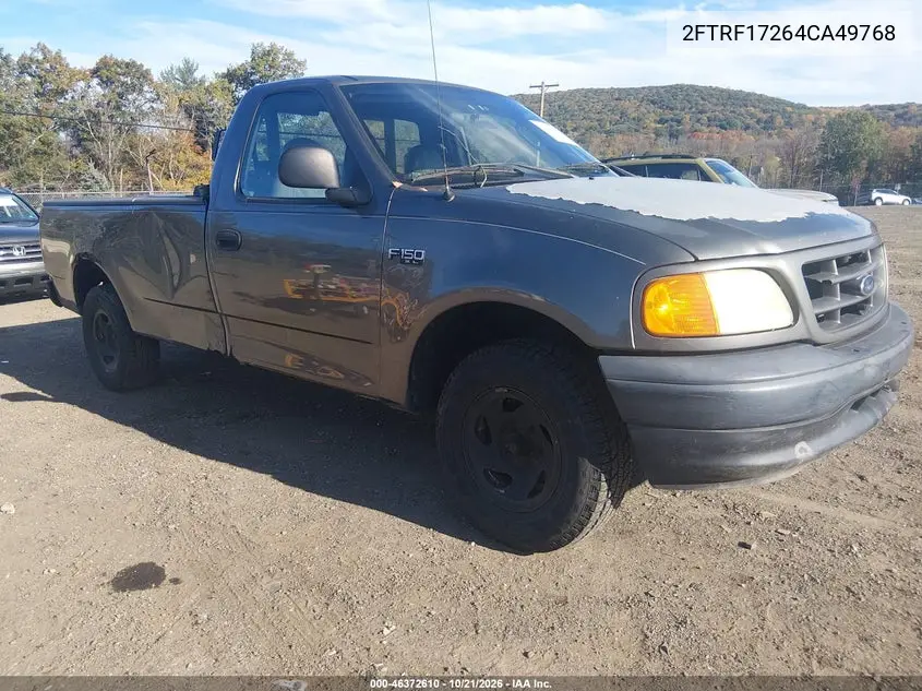 FORD F-150 2004, VIN 2FTRF17264CA49768