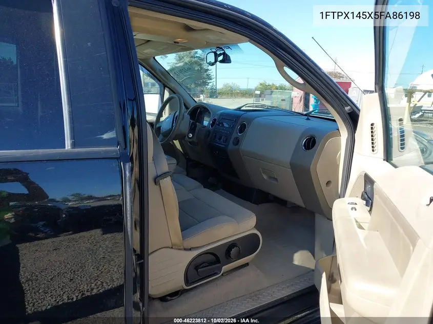 2005 FORD F-150 VIN 1FTPX145X5FA86198 — фото 5