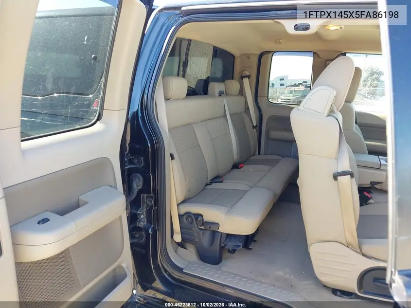 2005 FORD F-150 VIN 1FTPX145X5FA86198 — фото 8
