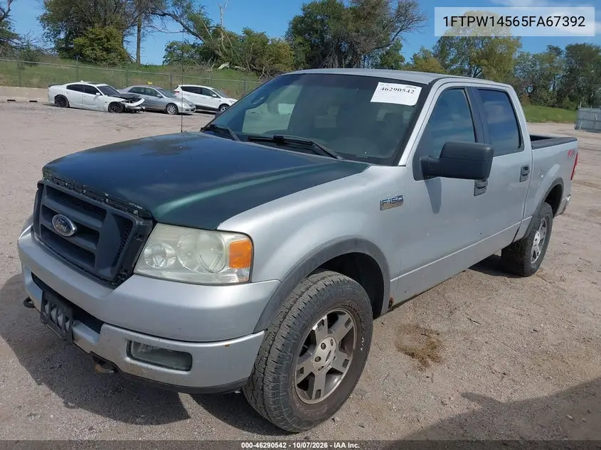 2005 FORD F-150 VIN 1FTPW14565FA67392 — фото 2